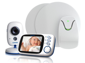 BABYSENSE 7 breathing monitor for babies. Medical product with video baby monitor LUVION Platinum 3