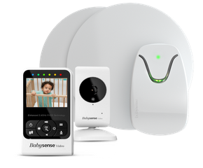 BABYSENSE 7 breathing monitor with video baby monitor V24