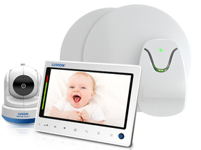 LUVION PRESTIGE TOUCH 3 baby monitor with BABYSENSE 7 breathing monitor