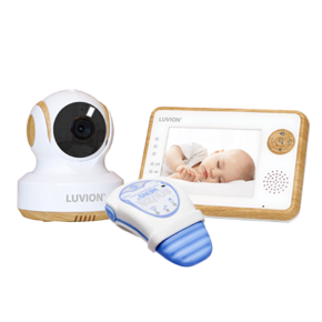 Snuza Hero MD breathing monitor for babies. Medical device with video baby monitor Luvion Essential 3.5"