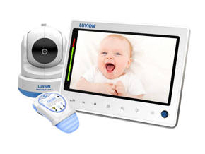 Snuza Hero MD breathing monitor for babies. Medical device with video baby monitor Luvion PRESTIGE TOUCH 3