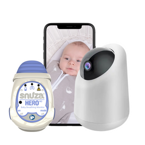 YOKO Smart baby monitor + SNUZA HERO MD breathing monitor (medical device)