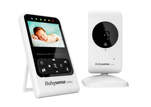 BABYSENSE V24R - Video baby monitor with 2.4" monitor and camera