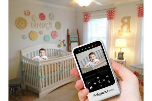 BABYSENSE V24R - Video baby monitor with 2.4" monitor and camera