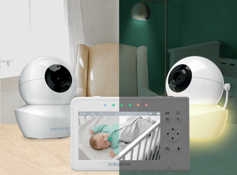 BABYSENSE V43 - Video baby monitor with camera and 4.3" monitor Limited Edition 