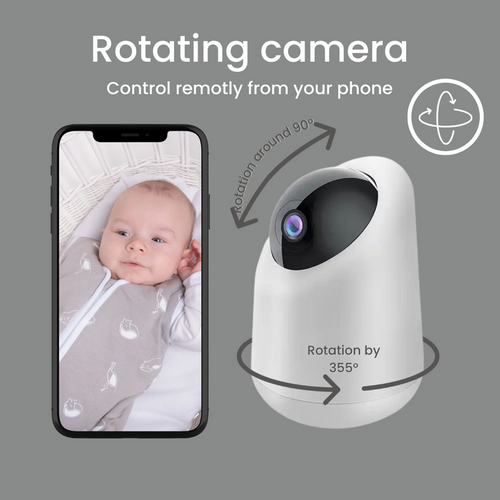 YOKO Smart baby monitor + SNUZA HERO MD breathing monitor (medical device)