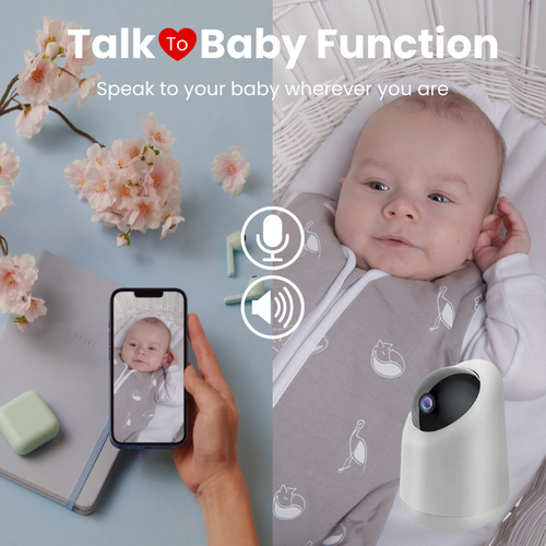 YOKO Smart baby monitor + SNUZA HERO MD breathing monitor (medical device)