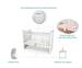 LUVION Icon Clear 70 Nanny Set with Babysense 7 breathing monitor