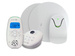 LUVION Icon Clear 75 Pro electronic nanny with a projector function combined with the Babysense 7 breathing monitor